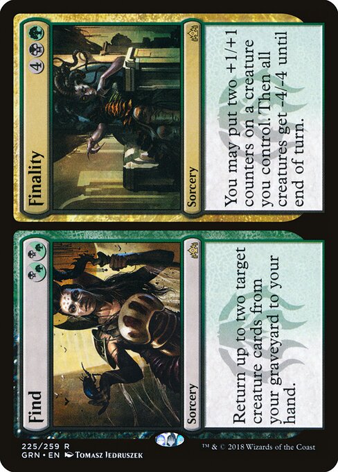 Find // Finality – Guilds of Ravnica (GRN-225) Magic: The Gathering card | LC-REM-20260804-15150828552524-1e4e9e35-6cbc-4997-beff-d1a22d87545e