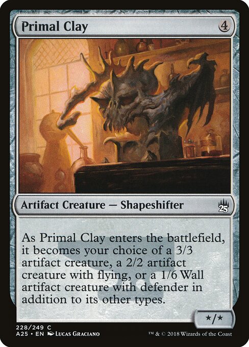 Primal Clay – Masters 25 (A25-228) Magic: The Gathering card