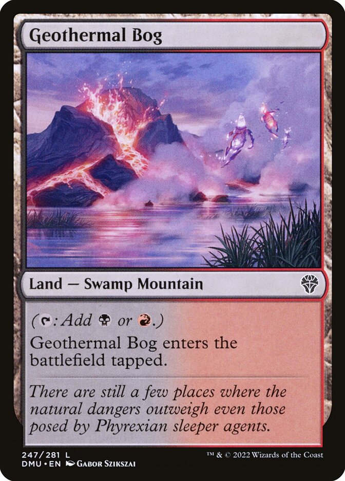 Geothermal Bog - Dominaria United (Common) [DMU-247]