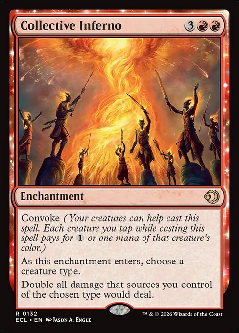 Collective Inferno – Lorwyn Eclipsed (ECL-132) Magic: The Gathering card