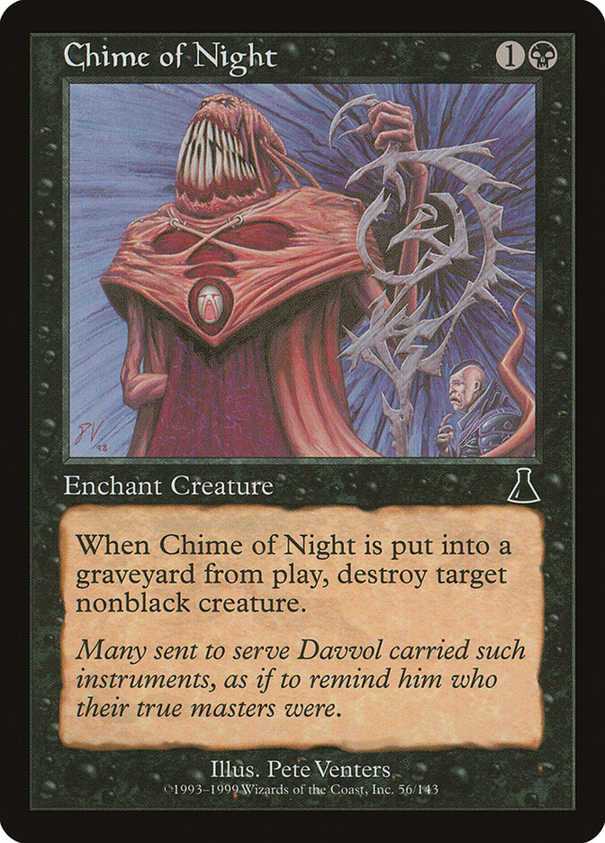 Magic-kaart Chime of Night UDS-56 uit Urza's Destiny (Common) Hauptbild