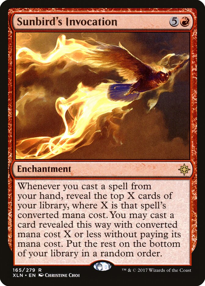 Sunbird's Invocation - Ixalan (Rare) [XLN-165] Hoofdafbeelding