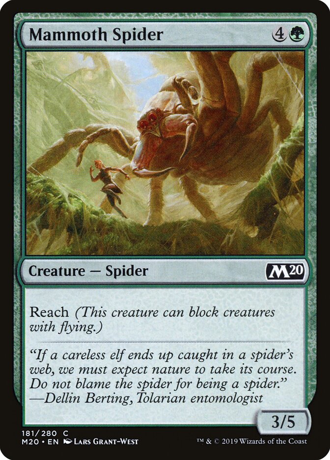 Mammoth Spider - Core 2020 (Common) [M20-181]