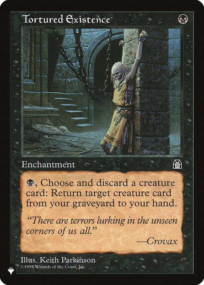 Magic-kaart Tortured Existence PLST-STH-74 uit The List (Common)