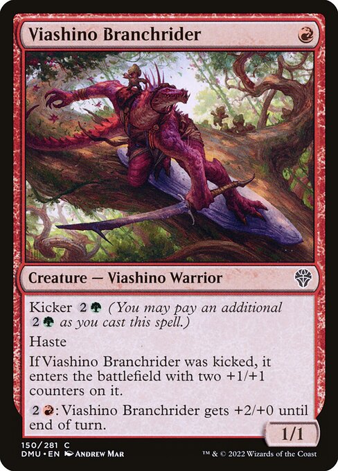 Viashino Branchrider – Dominaria United (DMU-150) Magic: The Gathering card | LC-REM-20260804-15150922662220-1f08749e-05e0-4fb4-a4ae-35e7187584ab