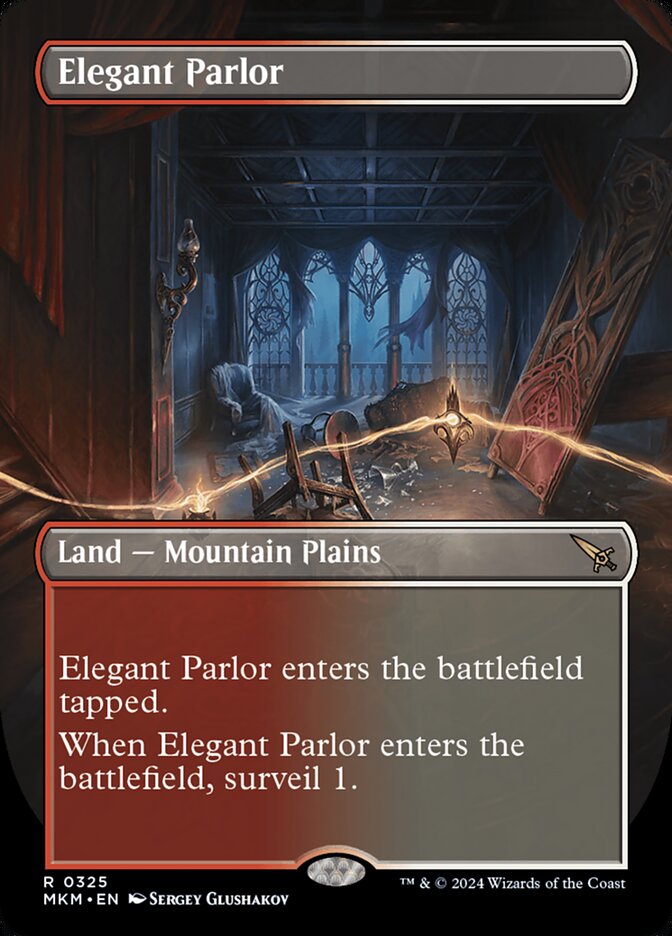 Magic-kaart Elegant Parlor MKM-325 uit Murders at Karlov Manor (Rare)