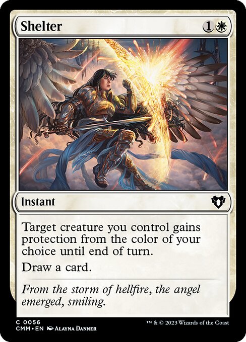 Shelter – Commander Masters (CMM-56) Magic: The Gathering card Immagine principale del prodotto