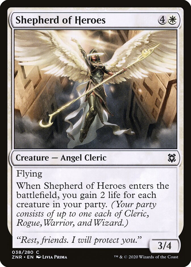 Shepherd of Heroes - Zendikar Rising (Common) [ZNR-38]