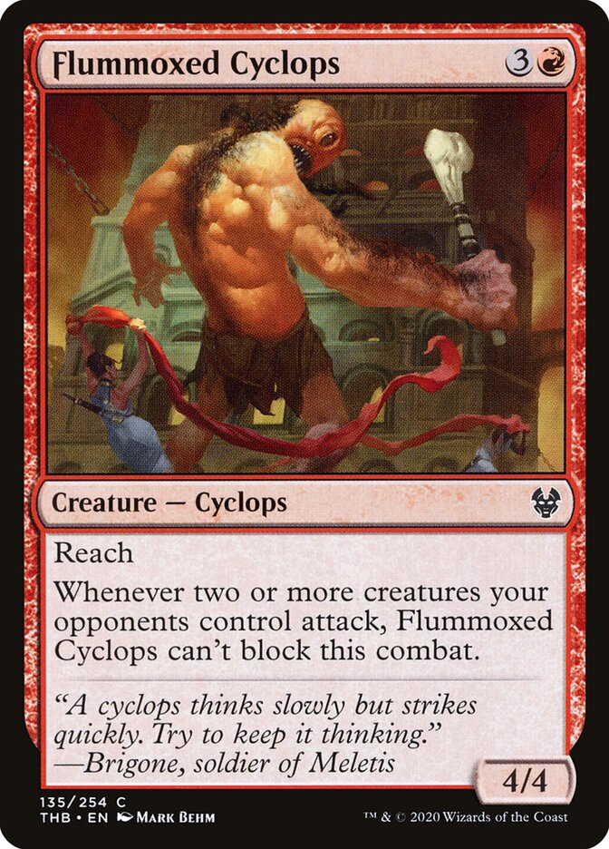 Flummoxed Cyclops - Theros Beyond Death (Common) [THB-135]