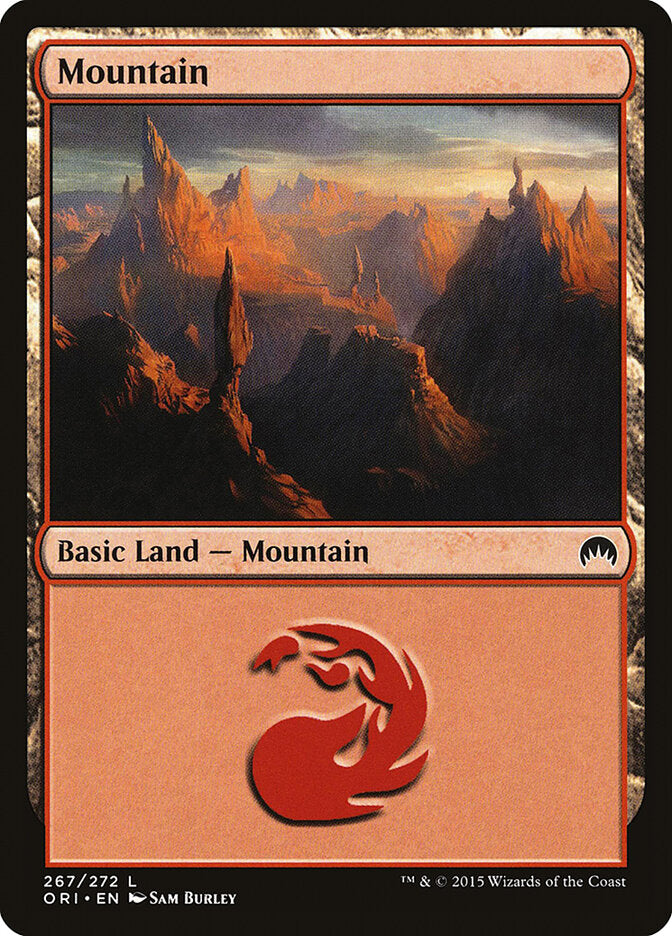 Mountain (V.3) - Magic Origins (Land) [ORI-267]