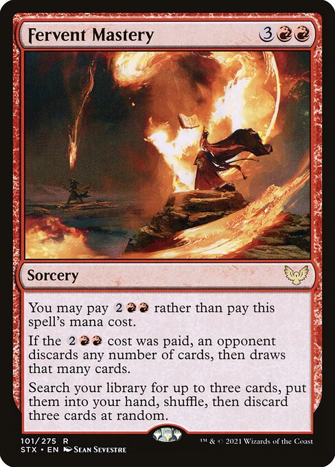 Fervent Mastery – Strixhaven: School of Mages (STX-101) Magic: The Gathering card | LC-REM-20260804-15150818885964-1f824caf-b32c-442a-8631-887831a57360