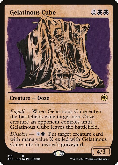 Gelatinous Cube – Adventures in the Forgotten Realms (AFR-313) Magic: The Gathering card | LC-REM-20260804-15517354361164-1f99dbef-9f38-4ef1-8b4e-03385edf3339 Imagen principal del producto