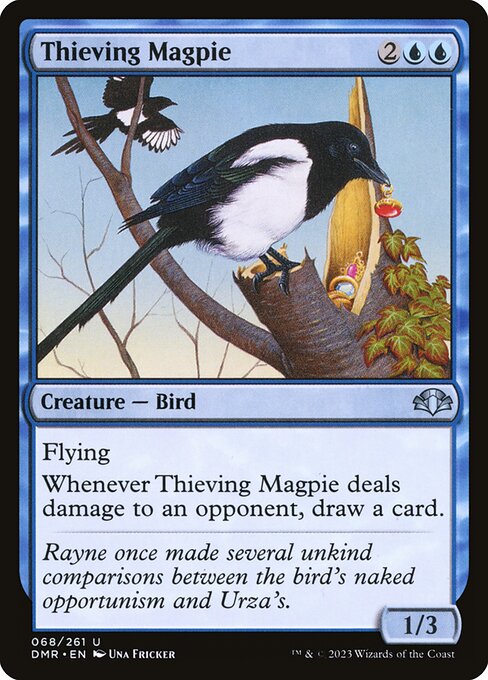 Thieving Magpie – Dominaria Remastered (DMR-68) Magic: The Gathering card | LC-REM-20260804-15374407270732-1f9a1760-d681-471d-b3a2-ca5051b8bed3 Main image