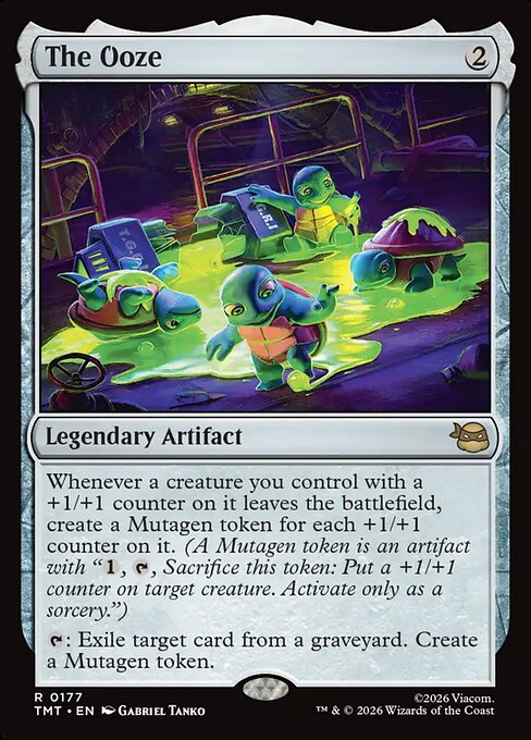 The Ooze – Teenage Mutant Ninja Turtles (TMT-177) Magic: The Gathering card | LC-REM-20260804-15611753005388-1f9bd4da-4626-40ba-95f4-14e3de36f989