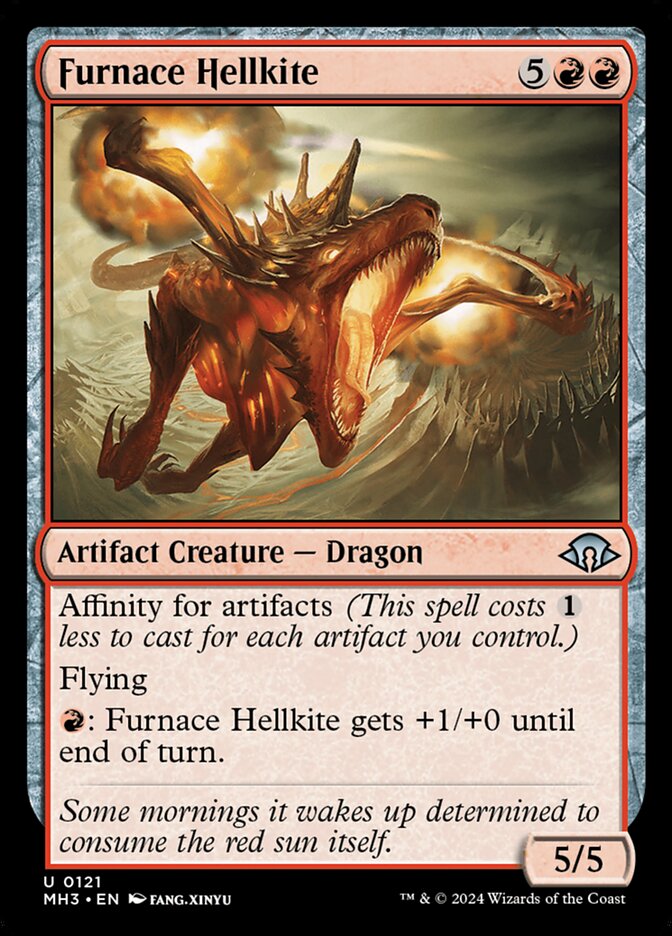 Furnace Hellkite - Modern Horizons 3 (Uncommon) [MH3-121]