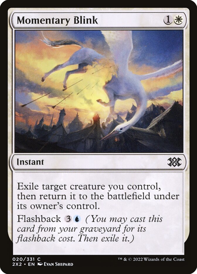 Momentary Blink - Double Masters 2022 (Common) [2X2-20]