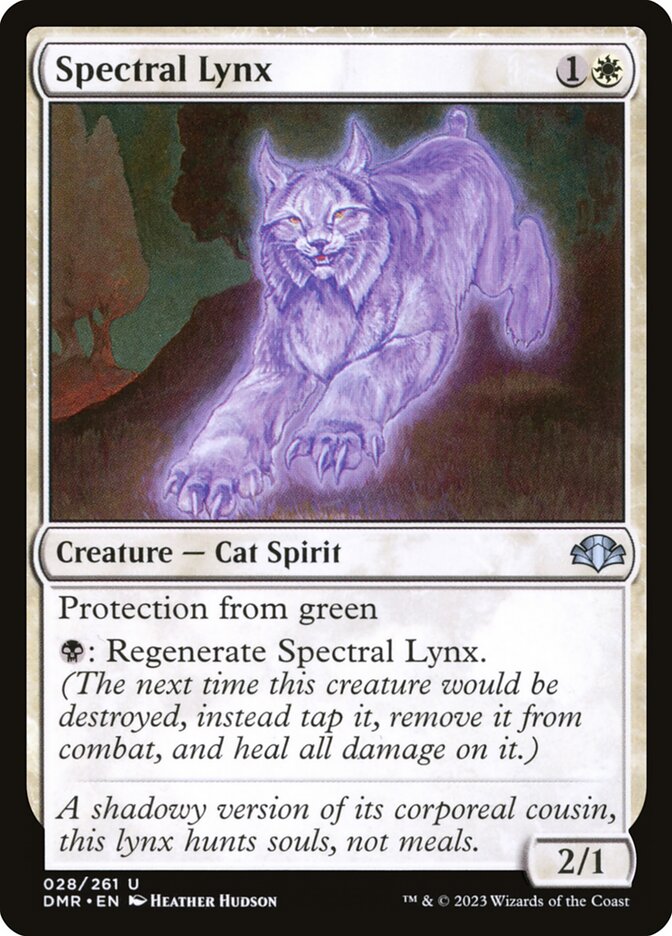 Spectral Lynx - Dominaria Remastered (Uncommon) [DMR-28]