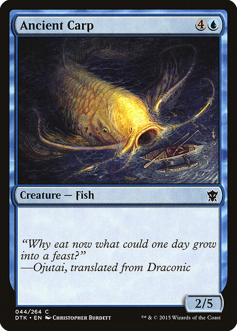 Ancient Carp – Dragons of Tarkir (DTK-44) Magic: The Gathering card