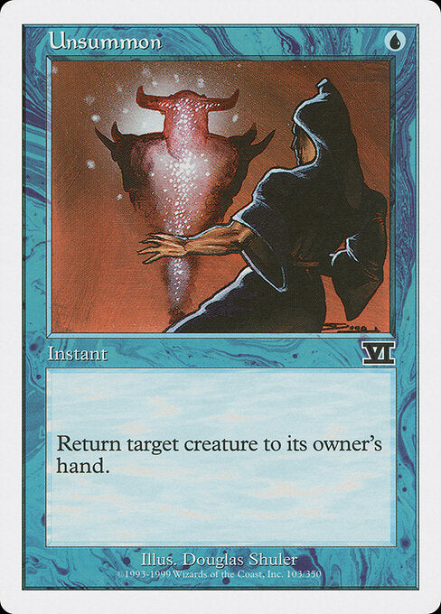 Unsummon – Classic Sixth Edition (6ED-103) Magic: The Gathering card | LC-REM-20260804-15340140429644-1ff96224-d6cd-492b-ab2f-3ec15b3230cb