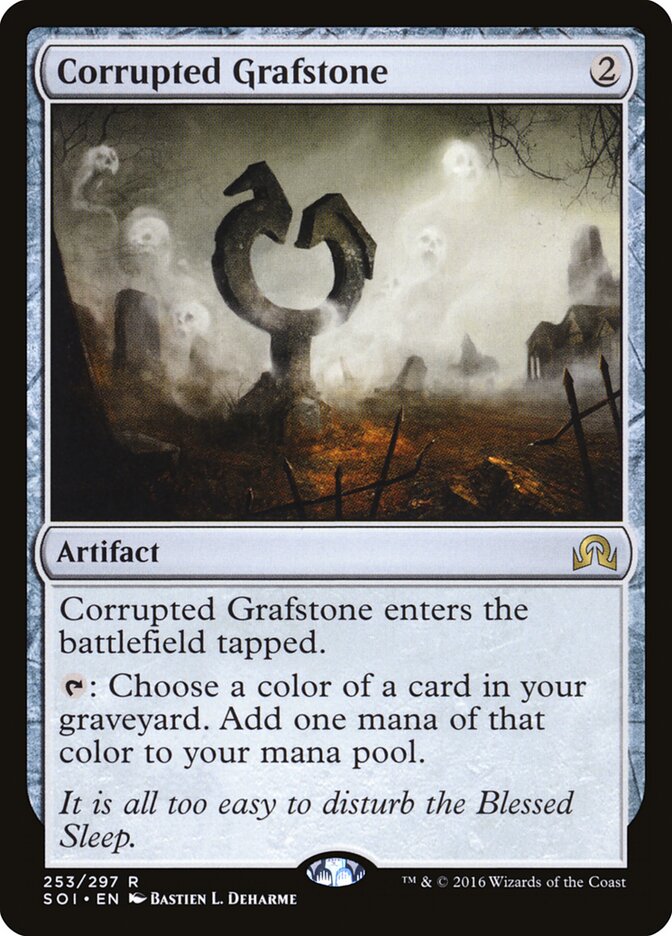 Corrupted Grafstone - Shadows over Innistrad (Rare) [SOI-253] Hoofdafbeelding
