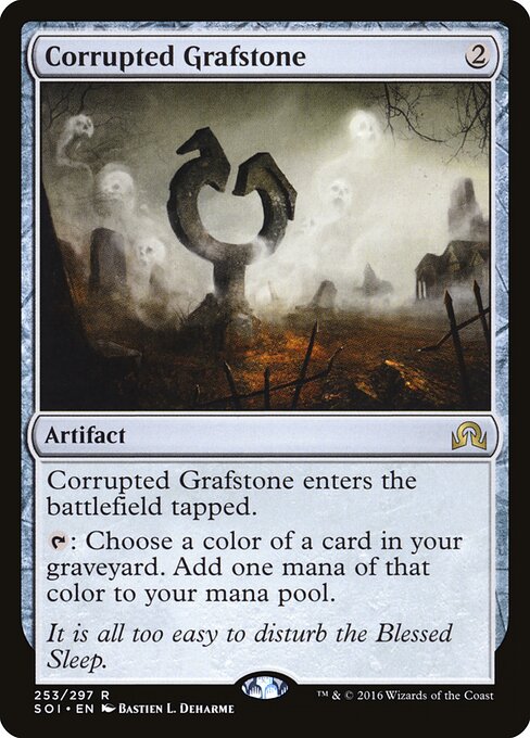 Corrupted Grafstone – Shadows over Innistrad (SOI-253) Magic: The Gathering card | LC-REM-20260804-15150655537484-1ffa34cc-4042-4d2b-a7a0-eca0b593eeb6