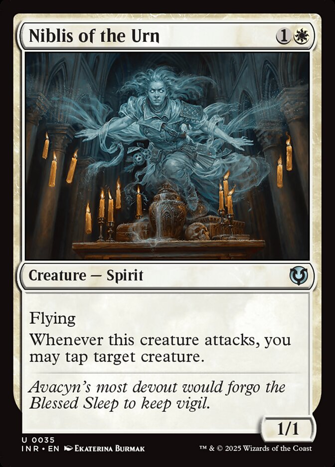 Magic-kaart Niblis of the Urn INR-35 uit Innistrad Remastered (Uncommon)