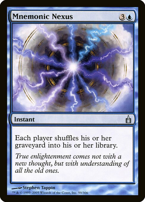 Mnemonic Nexus – Ravnica: City of Guilds (RAV-59) Magic: The Gathering card