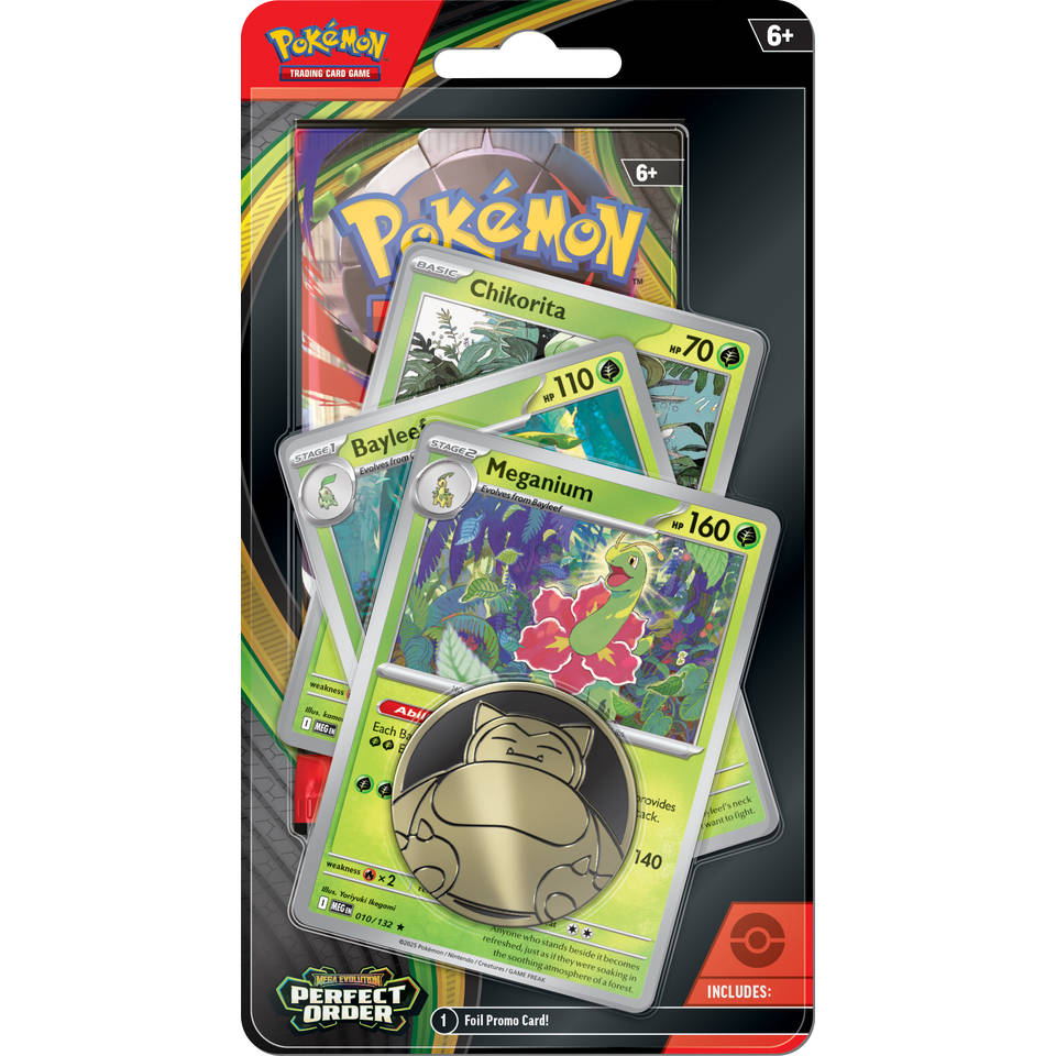 Perfect Order: Meganium Premium Checklane Blister Hauptbild