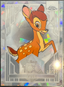 Bambi #94 010/100 - 2023 Topps Chrome Disney 100 100-Year Diamond Refractor - voorkant