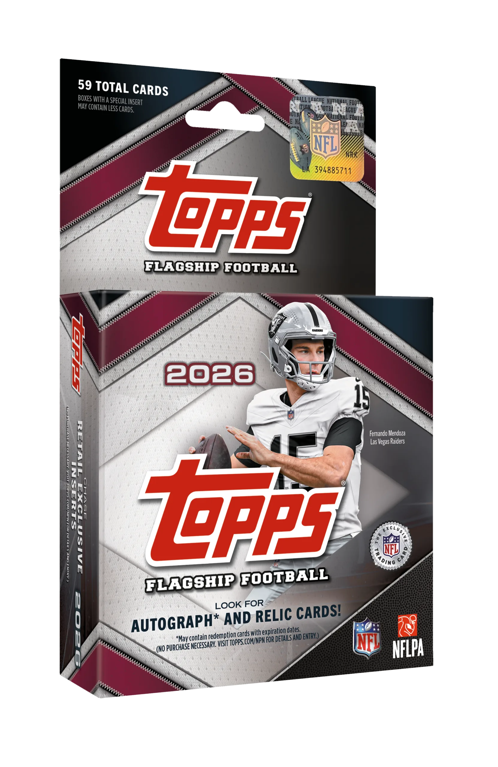 2026 Topps Flagship Football Hanger Box Immagine principale del prodotto