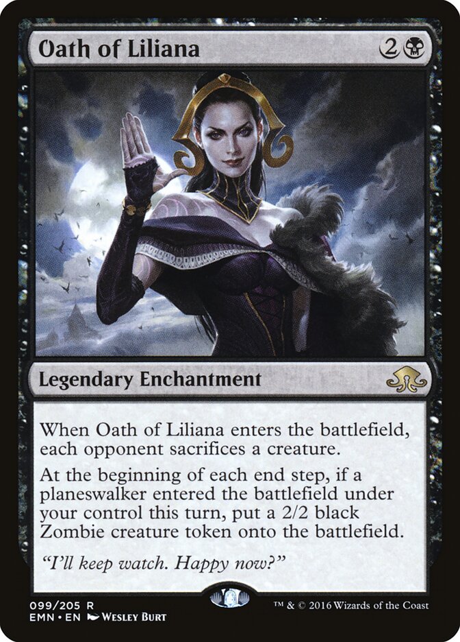 Oath of Liliana - Eldritch Moon (Rare) [EMN-99]