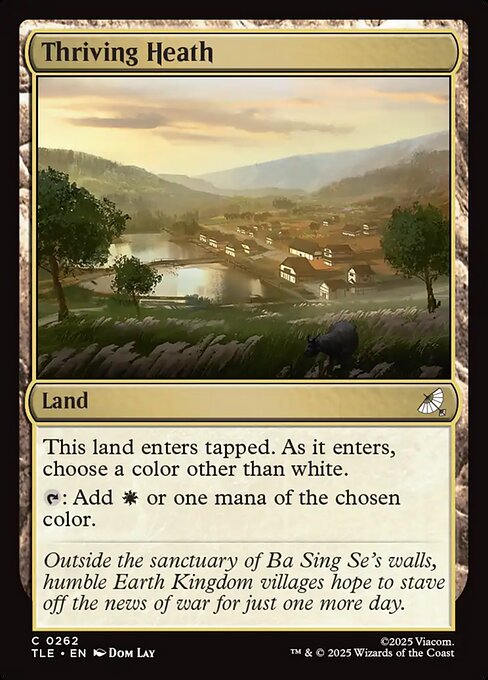 Thriving Heath – Avatar: The Last Airbender Eternal (TLE-262) Magic: The Gathering card | LC-REM-20260804-15573243167052-202ae1e5-df13-4a6f-9202-6a2573809f73