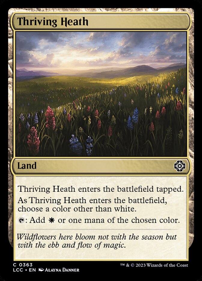 Thriving Heath - Commander: The Lost Caverns of Ixalan (Common) [LCC-363]
