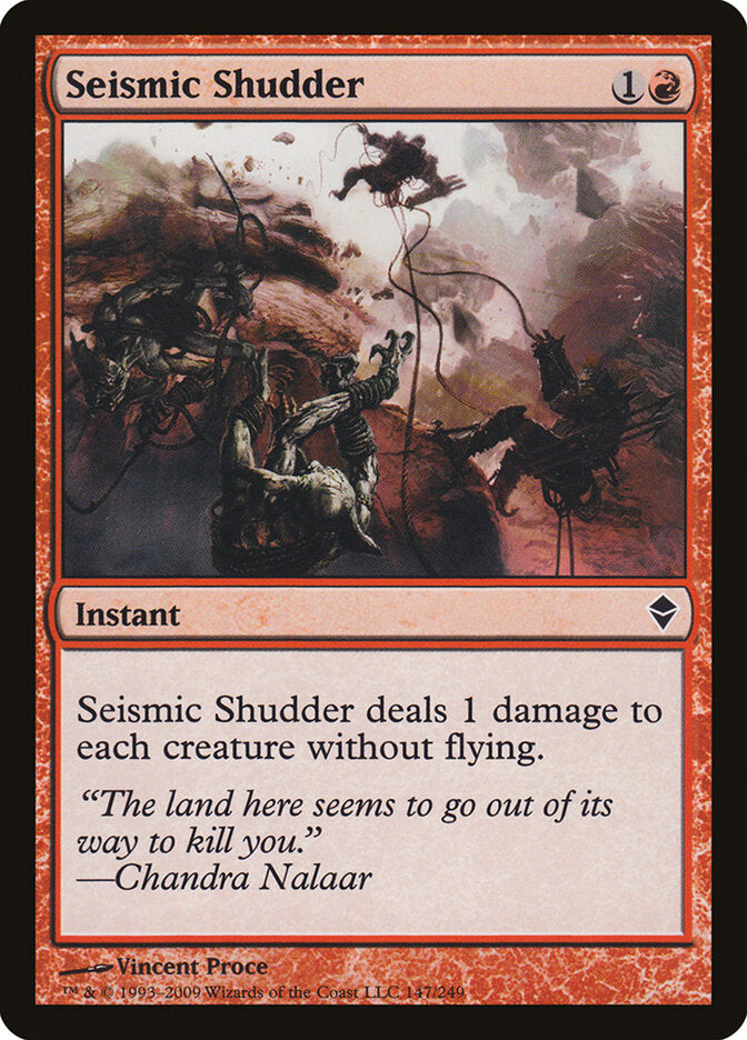 Seismic Shudder - Zendikar (Common) [ZEN-147]