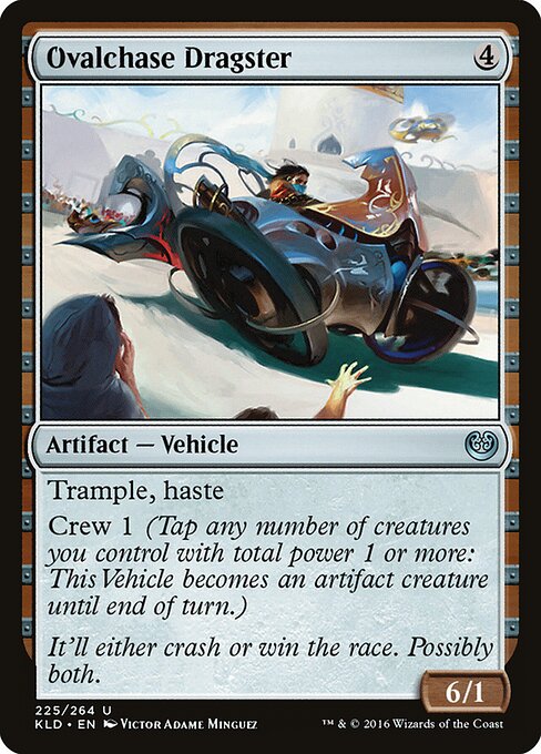 Ovalchase Dragster – Kaladesh (KLD-225) Magic: The Gathering card | LC-REM-20260804-15909420597580-20411aa0-f87b-49dd-b943-ca82d59db185