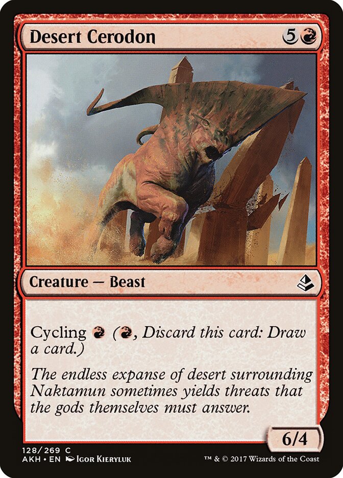 Desert Cerodon - Amonkhet (Common) [AKH-128] Imagen principal del producto