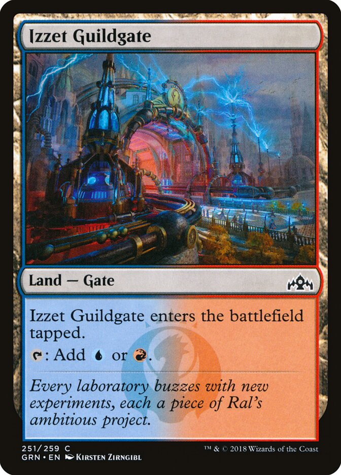 Izzet Guildgate (V.1) - Guilds of Ravnica (Common) [GRN-251]