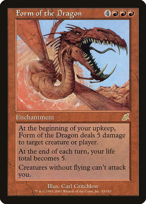 Form of the Dragon – Scourge (SCG-93) Magic: The Gathering card | LC-REM-20260804-15602907513164-2058bcb4-50ac-4323-ab49-3b80a5891894