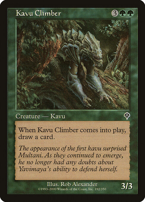 Kavu Climber – Invasion (INV-192) Magic: The Gathering card | LC-REM-20260804-15526062195020-2063f31e-d972-411e-a265-1d409153b49c Hauptbild