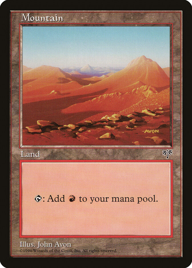 Magic-kaart Mountain MIR-344 uit Mirage (Land)