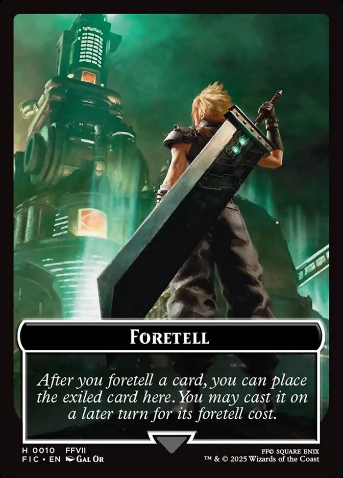 Magic-kaart Foretell Token // Treasure Token TFIN-CT 10/36 uit FINAL FANTASY: Tokens (Token)
