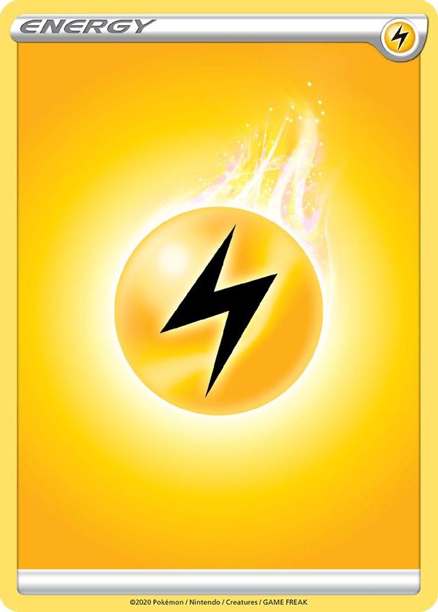 Pokémon-kaart Lightning Energy Common uit de set Sword & Shield Main image