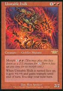 Unstable Hulk - Legions (Rare) [LGN-115] Hauptbild