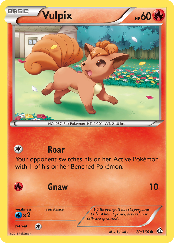 Vulpix – Primal Clash 20 – Pokémon TCG single card