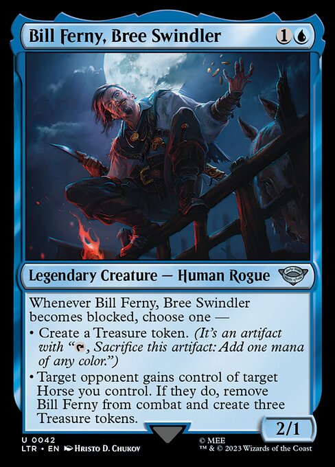 Bill Ferny, Bree Swindler – The Lord of the Rings: Tales of Middle-earth (LTR-42) Magic: The Gathering card | LC-REM-20260804-15150950908236-20ac63cb-fa4d-4340-8062-1029c8bd5ec8