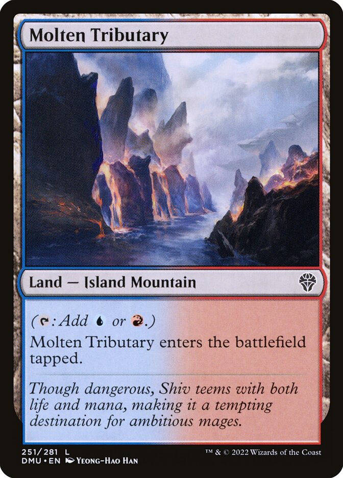 Molten Tributary - Dominaria United (Common) [DMU-251] Hoofdafbeelding