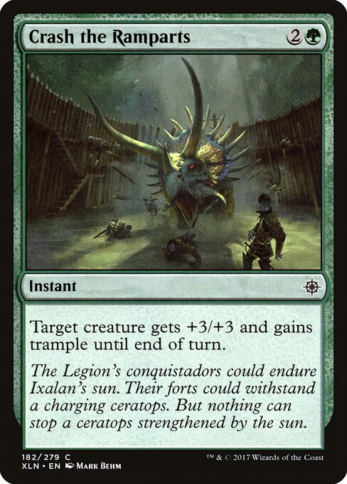 Crash the Ramparts – Ixalan (XLN-182) Magic: The Gathering card | LC-REM-20260804-15150878064972-20b52d17-7efb-4c6e-9e6a-4763d1ef1daa