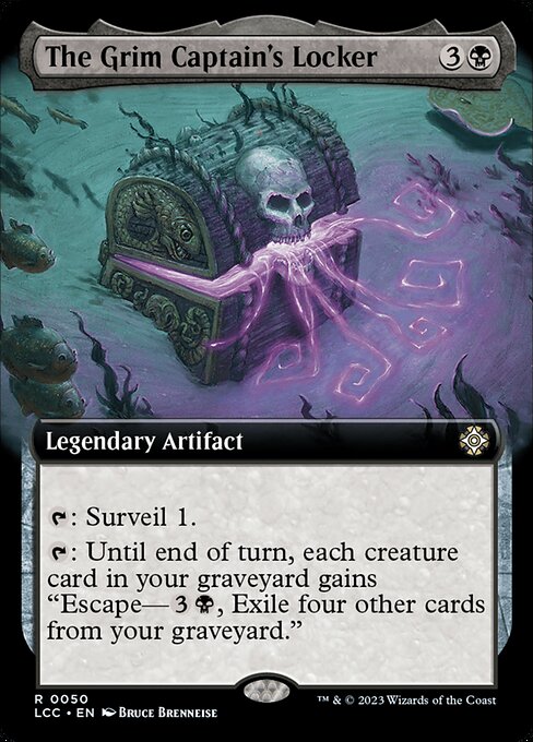 The Grim Captain's Locker – The Lost Caverns of Ixalan Commander (LCC-50) Magic: The Gathering card | LC-REM-20260804-15393192640844-20feab19-d4b3-45f4-a7b9-fdfbedc83c72 Main image
