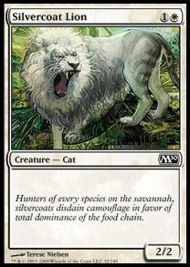 Silvercoat Lion - Magic 2010 (Common) [M10-32] Imagen principal del producto