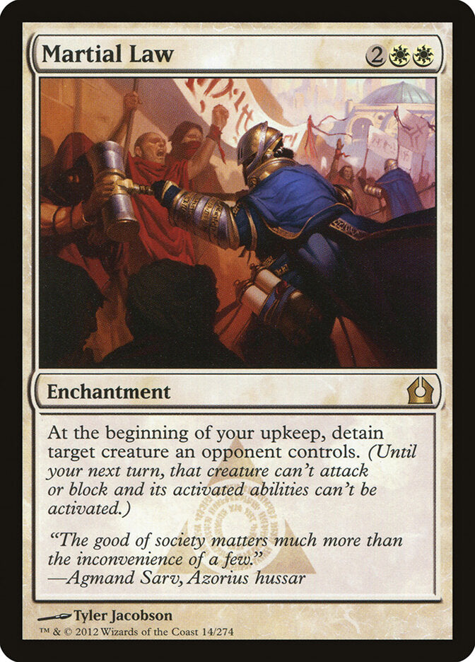 Martial Law - Return to Ravnica (Rare) [RTR-14]